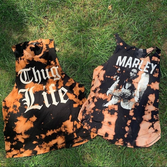 Bleached Muscle Shirt - Picture 1 of 1